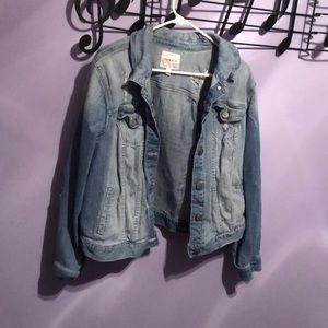 Torrid Distressed Jean Jacket